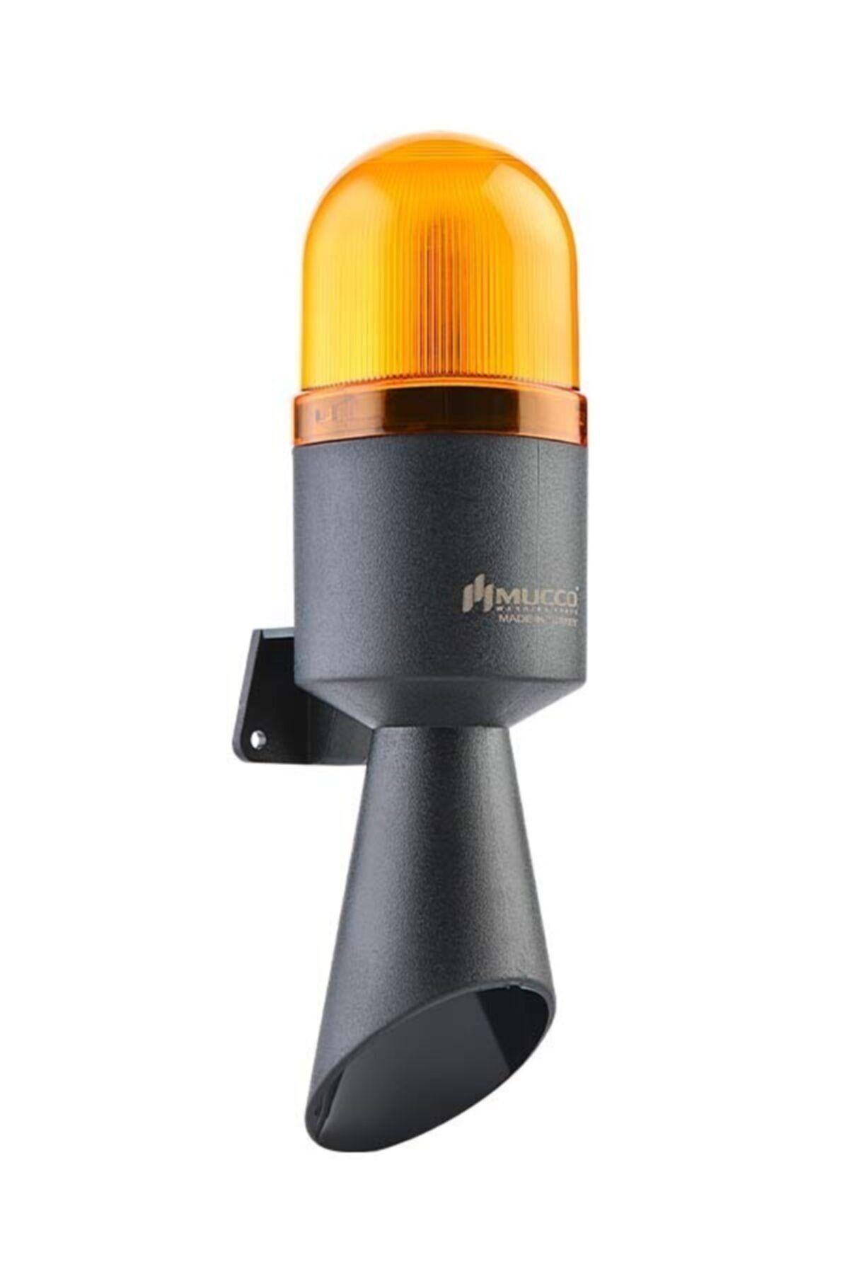 MUCCO SNT-B711-3 Sarı 4 Ayrı Işık Modlu 16 Melodili Üniversal Borulu Korna 12-24v Ac/dc