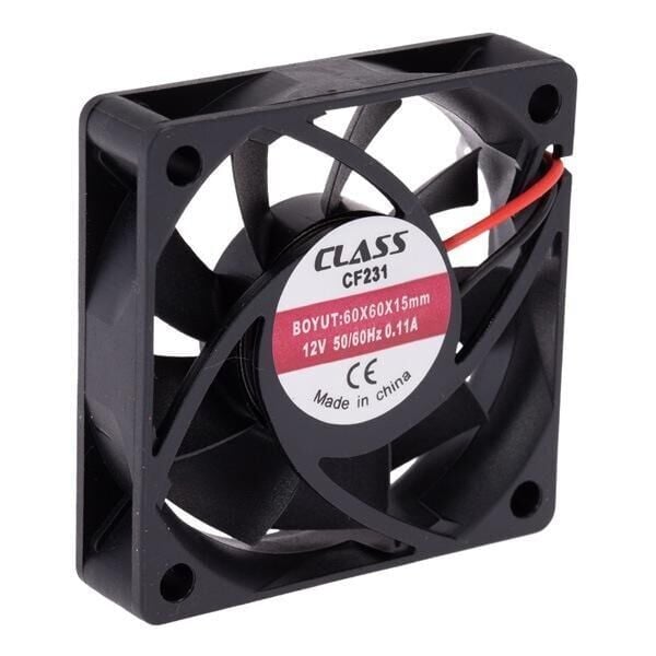 Class CF 231 60x60x15 DC 12V Aksiyel Fan