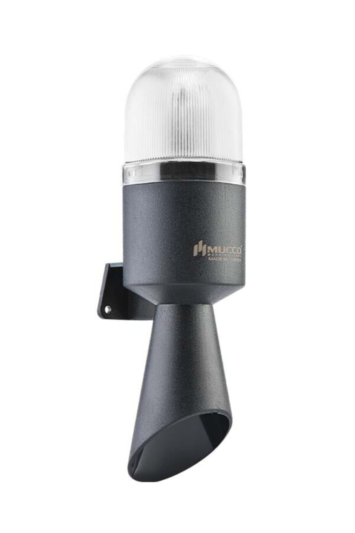 MUCCO SNT-B711-5 Beyaz 4 Ayrı Işık Modlu 16 Melodili Üniversal Borulu Korna 12-24v Ac/dc