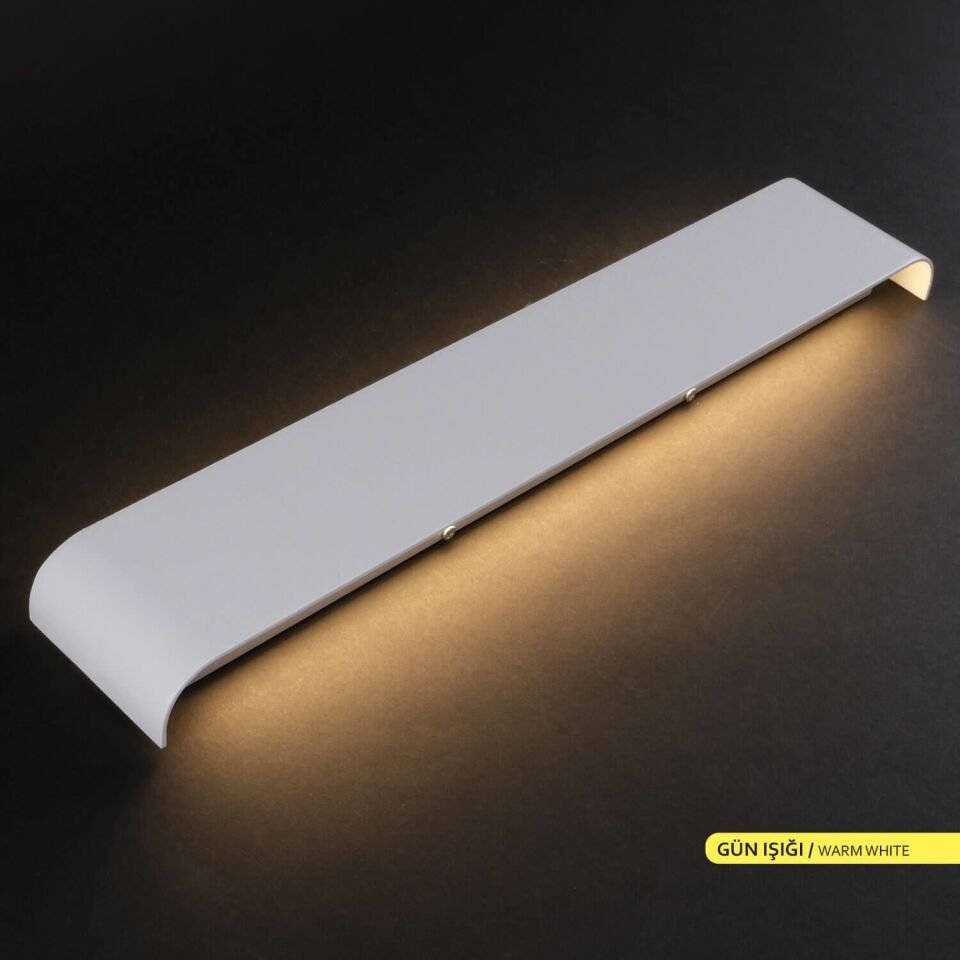 ACK AH07-03700 18W 3000K 9 cm X 50 cm LED Duvar Armatürü Beyaz