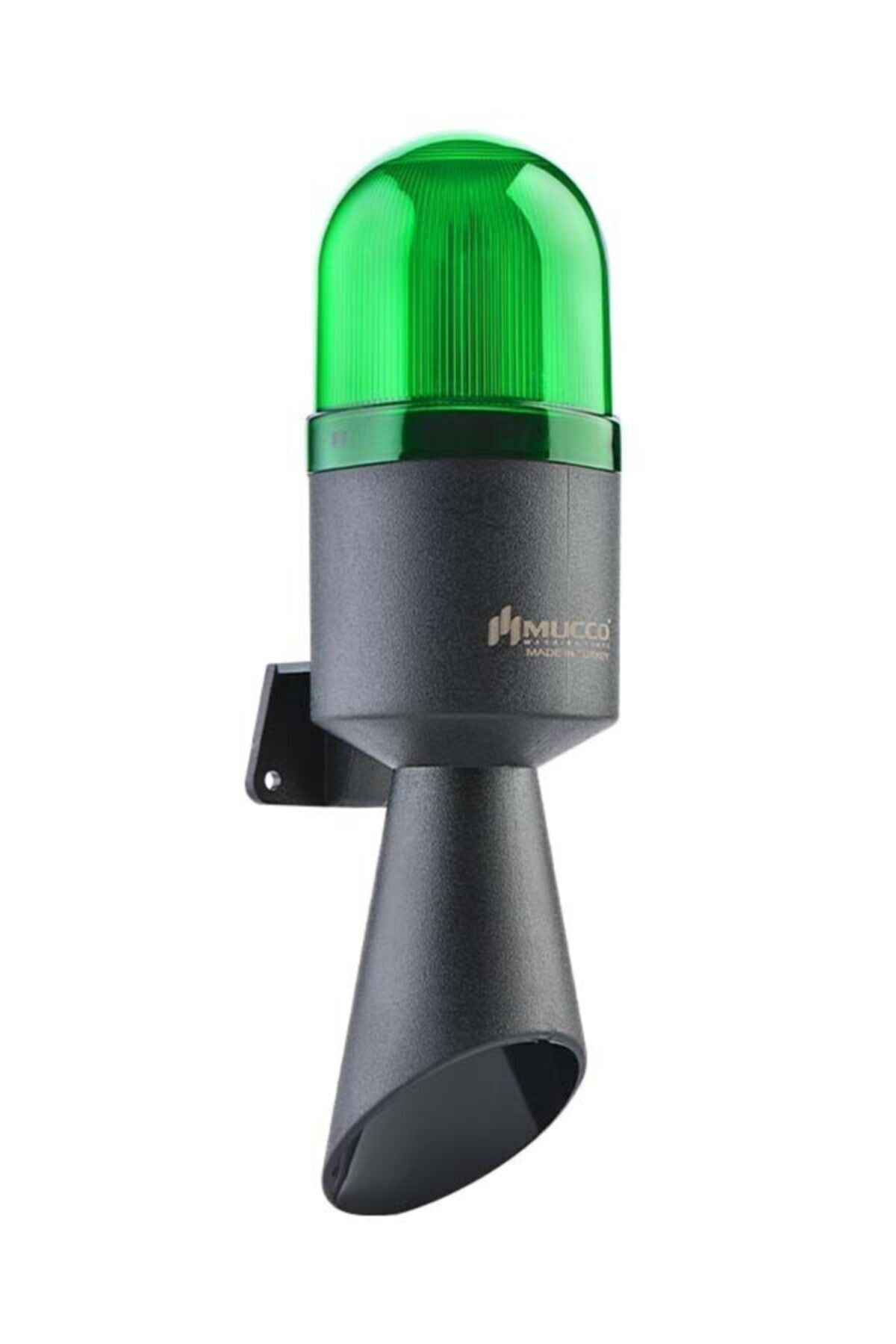 MUCCO SNT-B711-2 Yeşil 4 Ayrı Işık Modlu 16 Melodili Üniversal Borulu Korna 12-24v Ac/dc