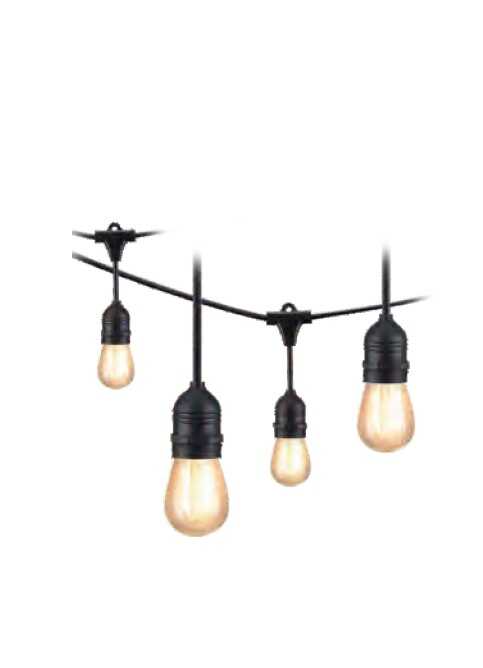 NOAS YL01-0205 Mykonos 5 Metre 5 Duy E27 Eklenebilir Kablo