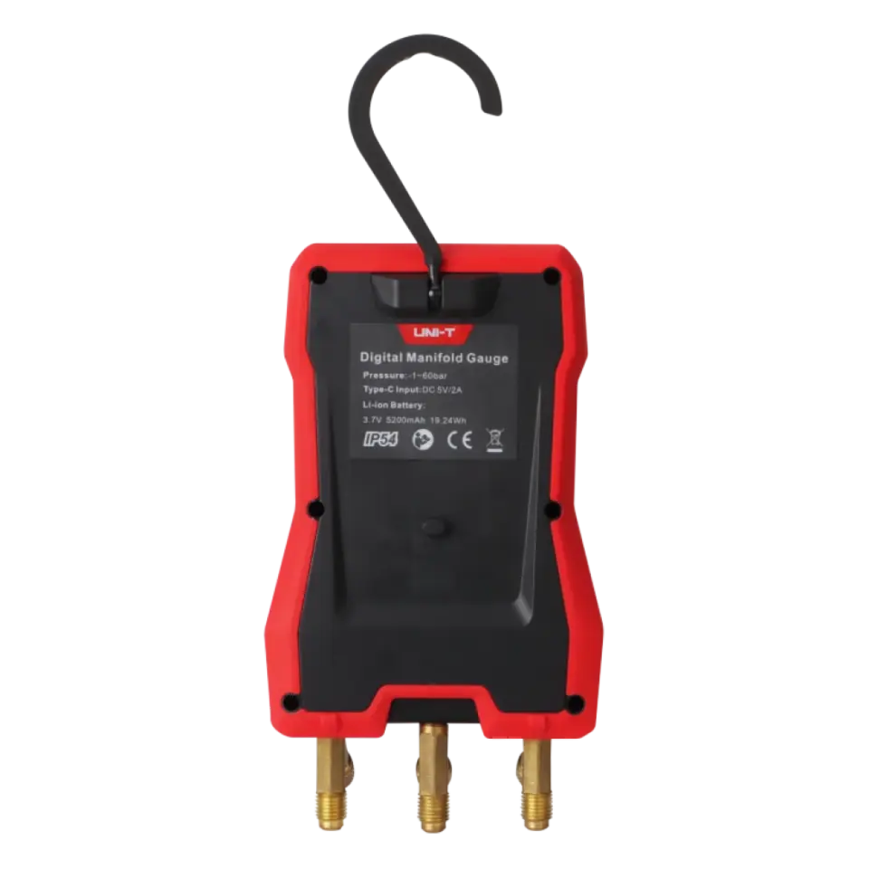 UNI-T UT336E KIT Kablosuz Sıcaklık Kelepçeli Dijital Manifold Ölçüm Cihazı