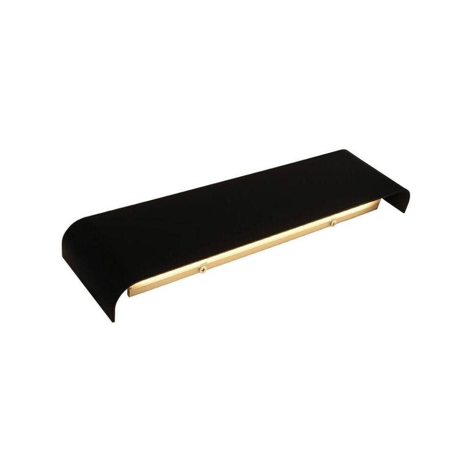 ACK AH07-03201 6W 3000K 9 cm X 23 cm LED Duvar Armatürü Siyah
