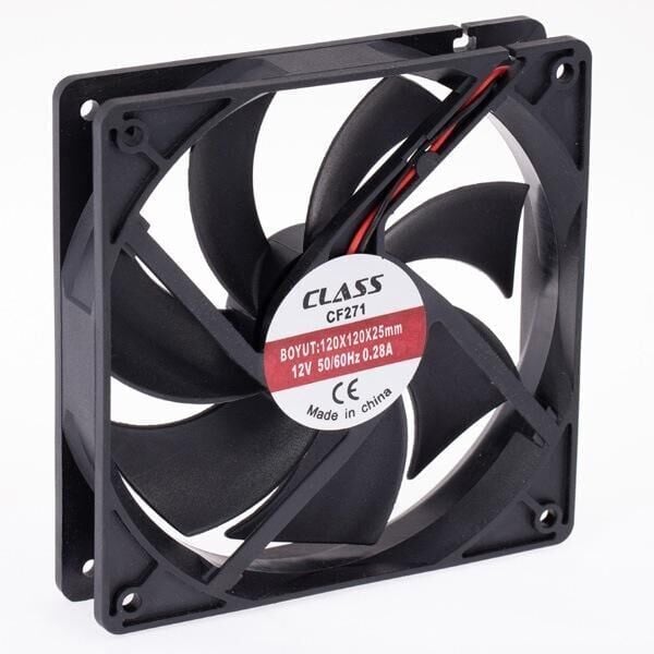 Class CF 271 120x120x25 DC 12V Aksiyel Fan