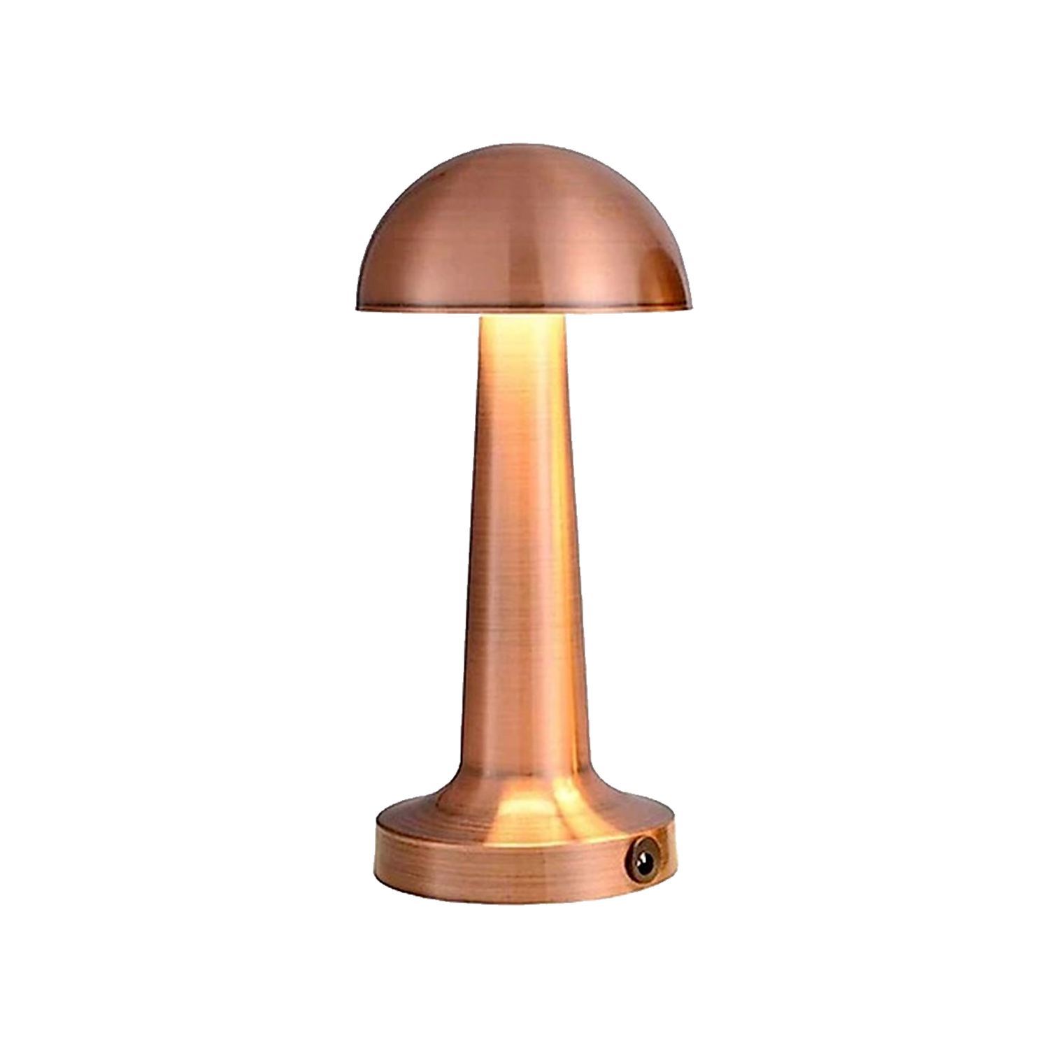 NOAS YL86-1231 Atina Bronz Renk Şarj Edilebilir LED Dokunmatikmasa Lambası Şarjlı