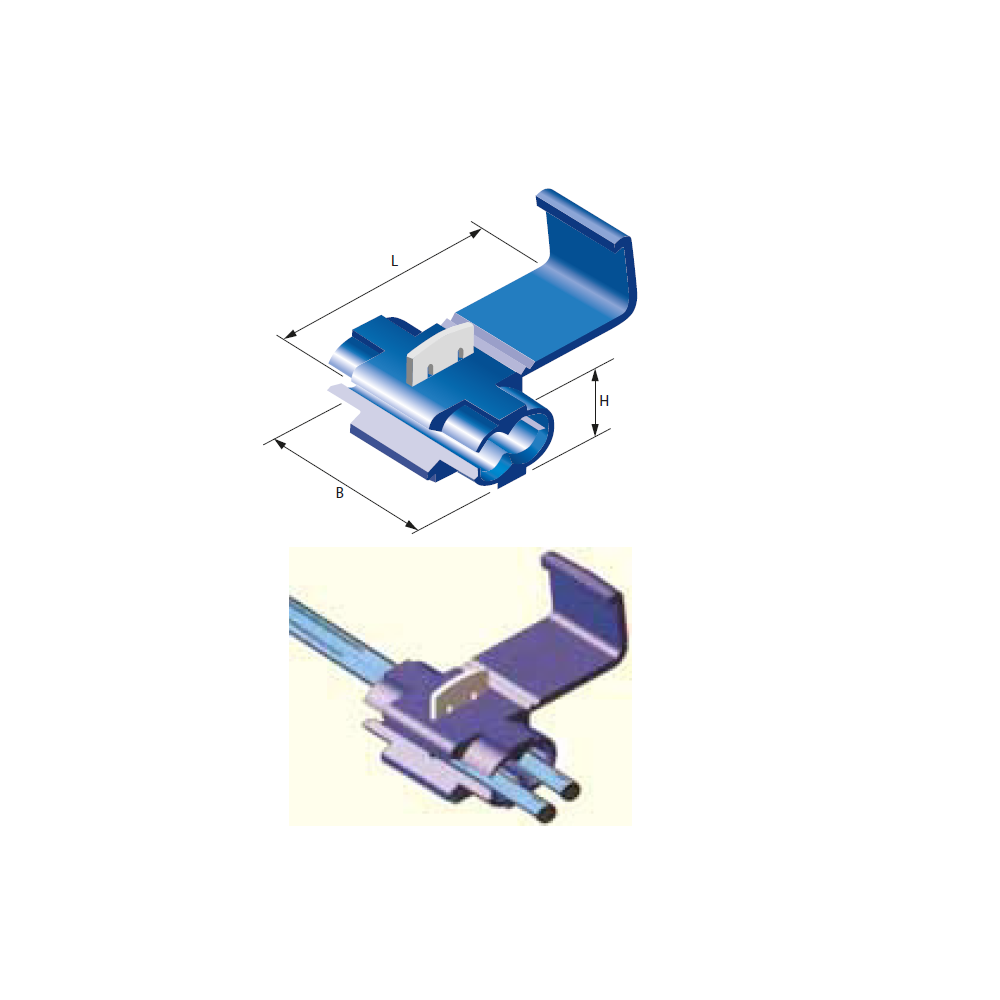 Tügen - SP-2 Hızlı Kablo Ekleme parçası 500 Adet