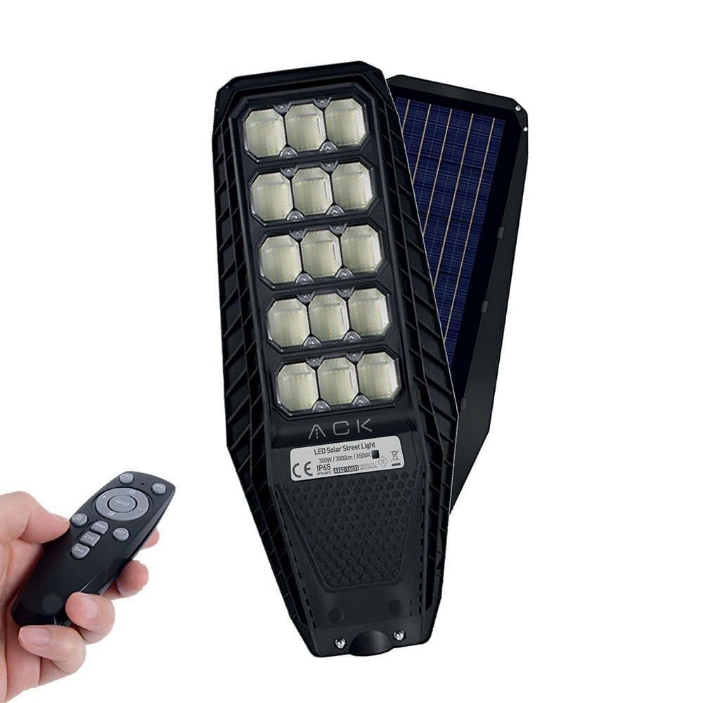 ACK AT42-16031 6500K 300W Solar Led Sokak Armatürü