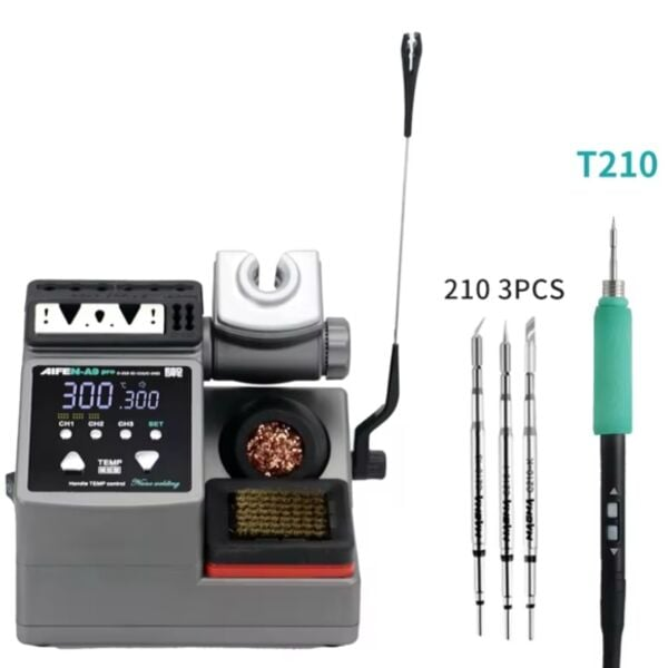 Aifen A9 Pro 120W Dijital Havya Lehim İstasyonu T210 T115 T245 Uyumlu