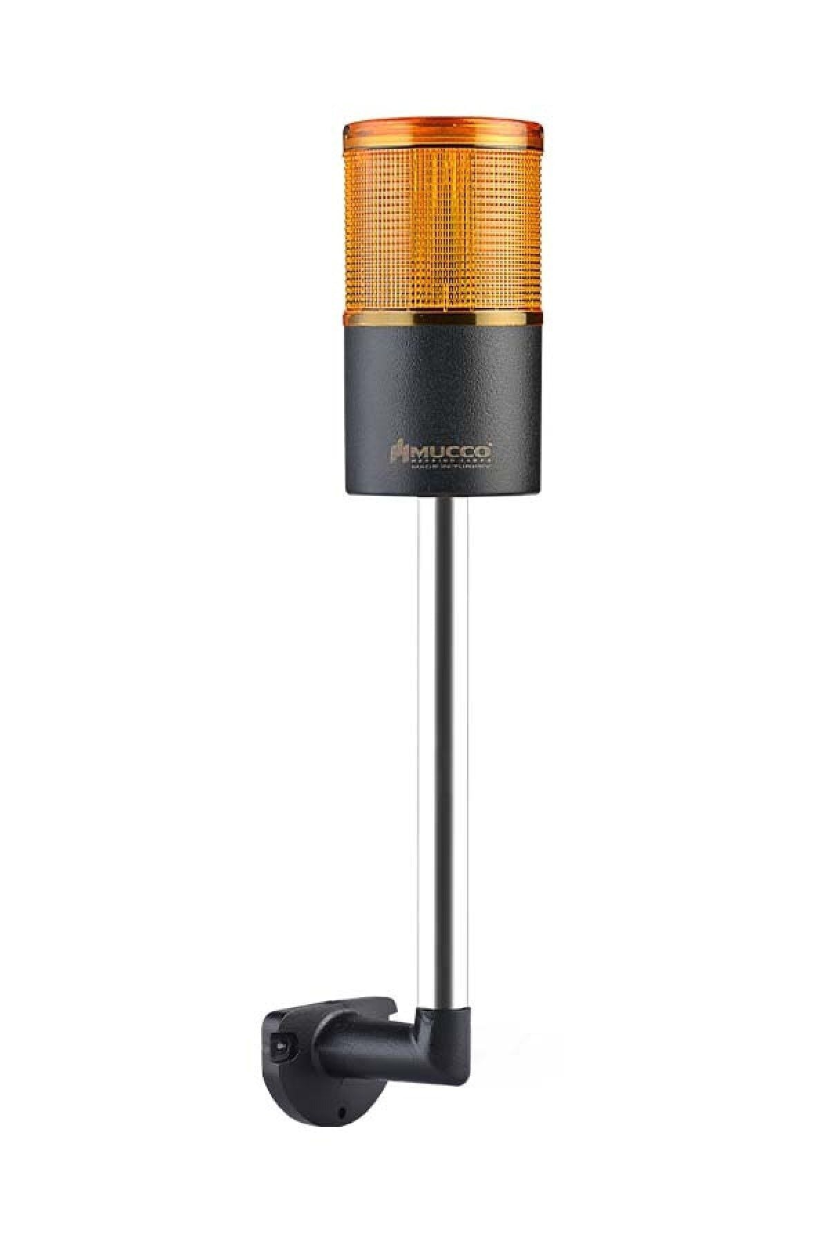 MUCCO SNT-7013-S1-3-L-20U Sabit-yeşil 12-24v Ac/dc, 1 Katlı Işıklı Kolon Duvara Montaj 20cm Ayaklı