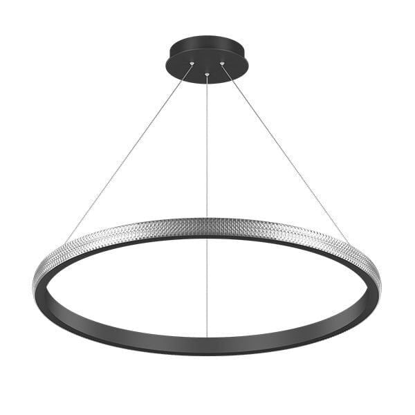GOYA GY 8260-80 Siyah/Beyaz 80 Watt 80 cm Dekoratif LED Avize