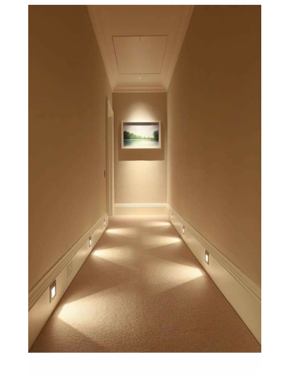 NOAS YL69-1411-B 1 5w Sensörlü Koridor Aydınlatma Armatürü Satin Kasa 6500k Beyaz Işık