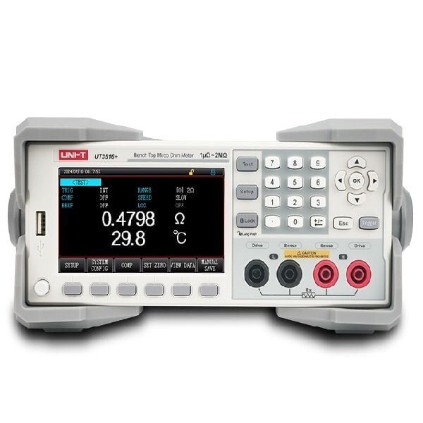 UNI-T UT3516+ DC Mikro Ohm Metre Direnç Test Cihazı