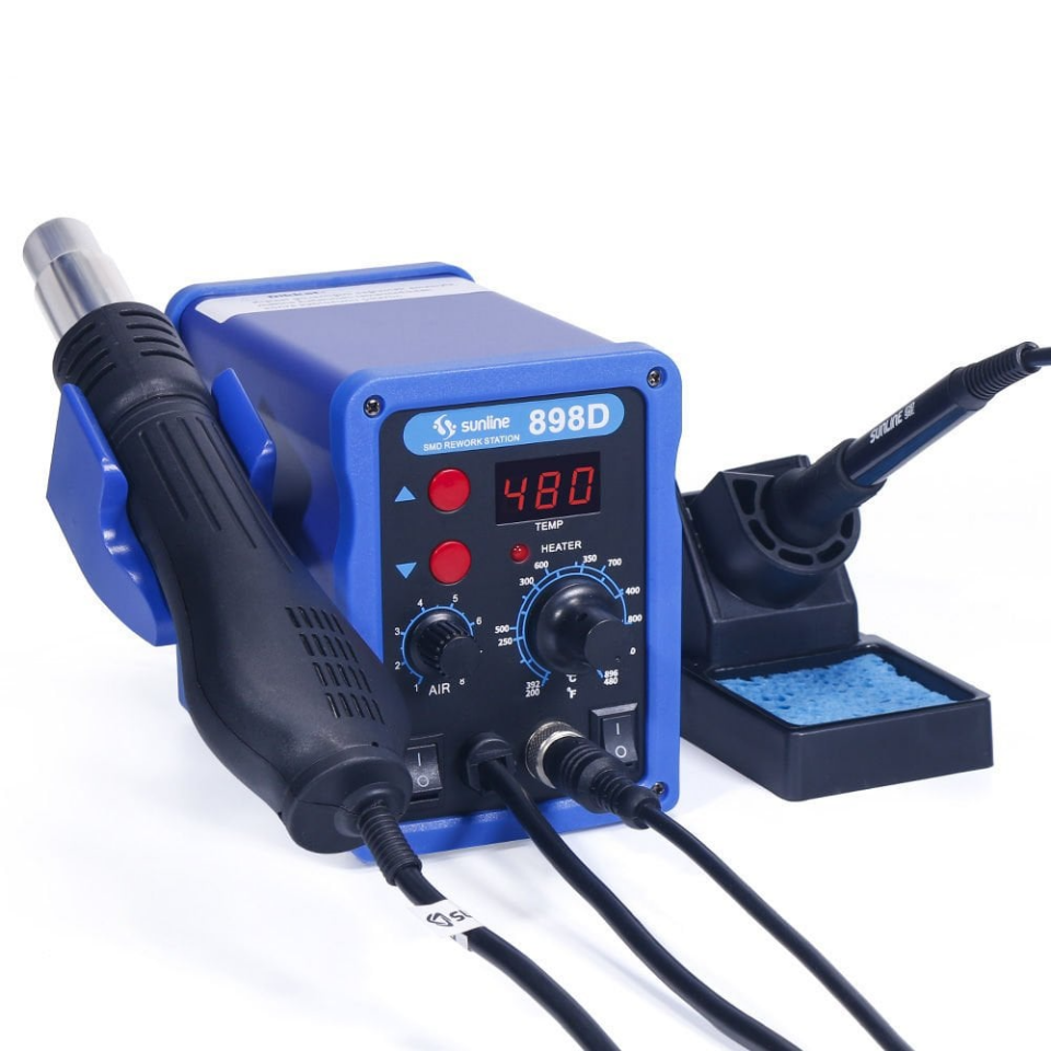 Sunline 898D Isı Ayarlı Havya 700W - 200°C - 480°C