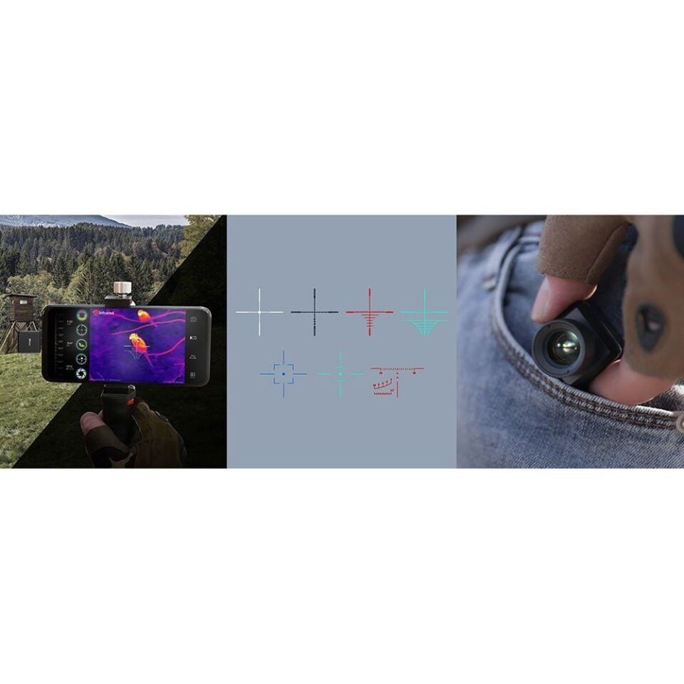 Thermal Master T2 Pro İOS Uyumlu Gece Görüşlü Monoküller Termal Kamera