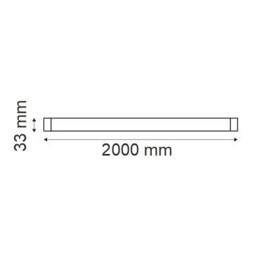 GOYA GY 9032 2 Metre Beyaz Trifaze Ray