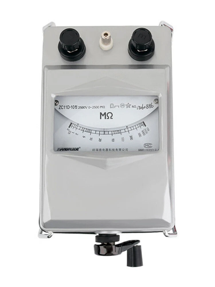 TWİNTEX ZC11D-10 2500V İzolasyon Direnci Ölçüm Cihazı (Megger)  Plastk Gövdeli