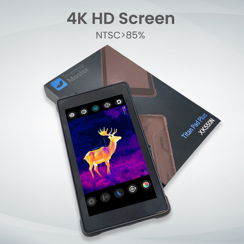 Thermal Master X3 - T2 MAX Uyumlu Titan Pad Plus XK550N Dayanıklı Endüstriyel Tablet