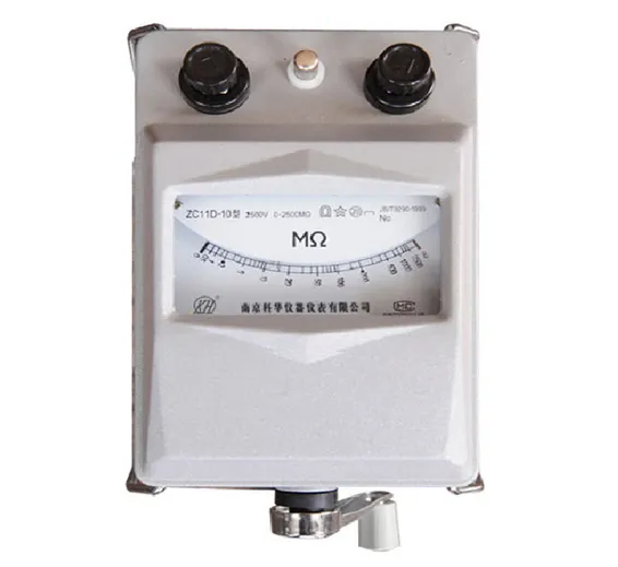 TWİNTEX ZC11D-10 2500V İzolasyon Direnci Ölçüm Cihazı (Megger) Plastik Gövdeli