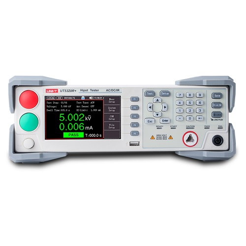 Uni-t UT5320R+ AC/DC/IR Programlanabilir Hipot Test Cihazı (10 mA), Tek Kanal