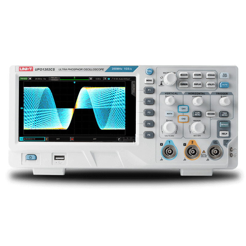 UNI-T UPO1102CS 100 MHz 2 Kanal Dijital Osiloskop