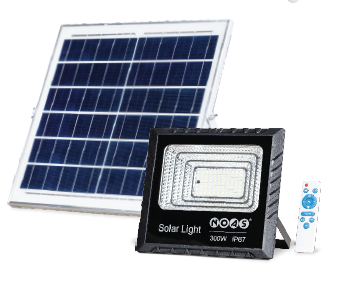 NOAS YL71-0301-S 300w Solar LED Projektör Kumandalı