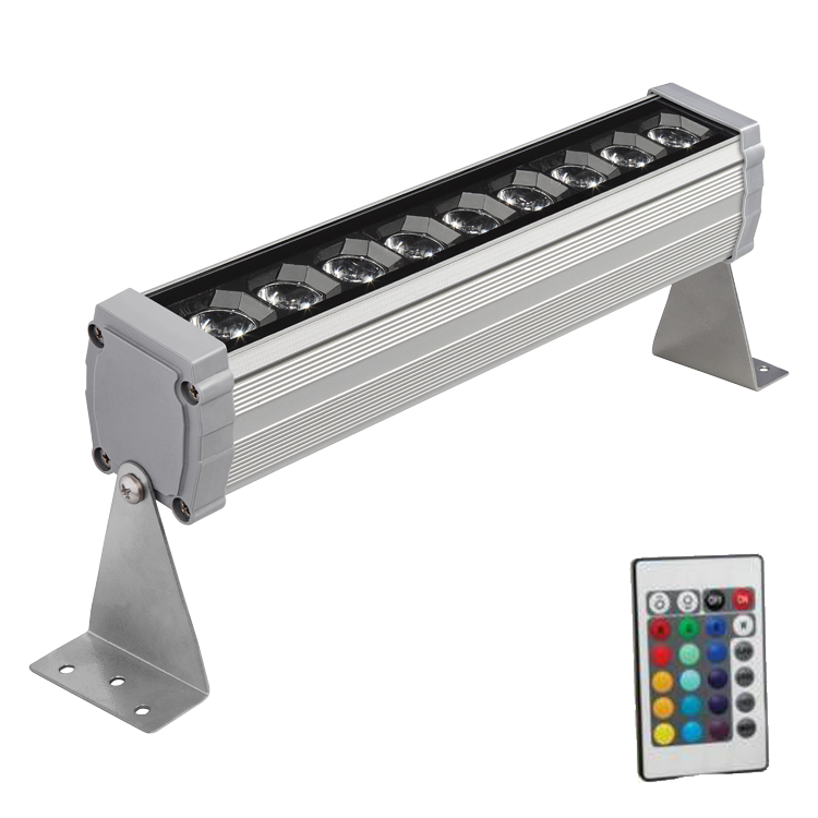 3A1B Aydınlatma 30CM 9x1 Watt RGB Wallwasher