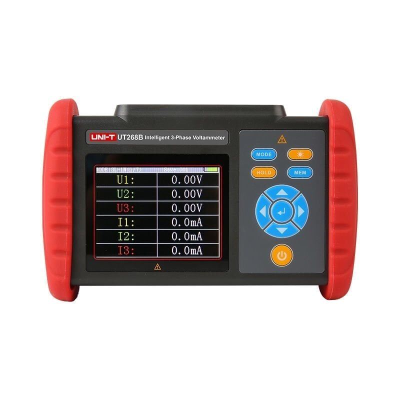 UNI-T UT268B 3 FAZLI WİRELESS DİJİTAL VOLT VE AMPER ÖLÇÜM CİHAZI
