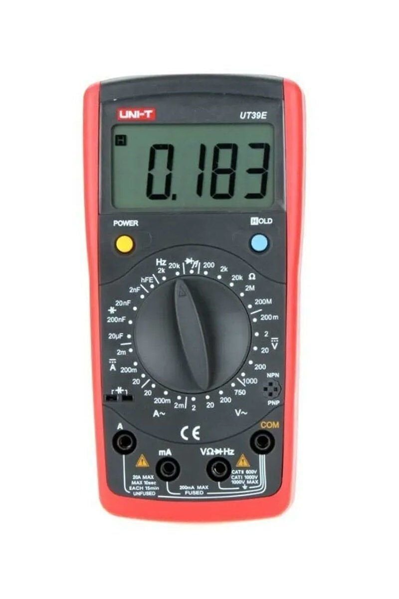 UNI-T UT39E Dijital Multimetre Ölçü Aleti