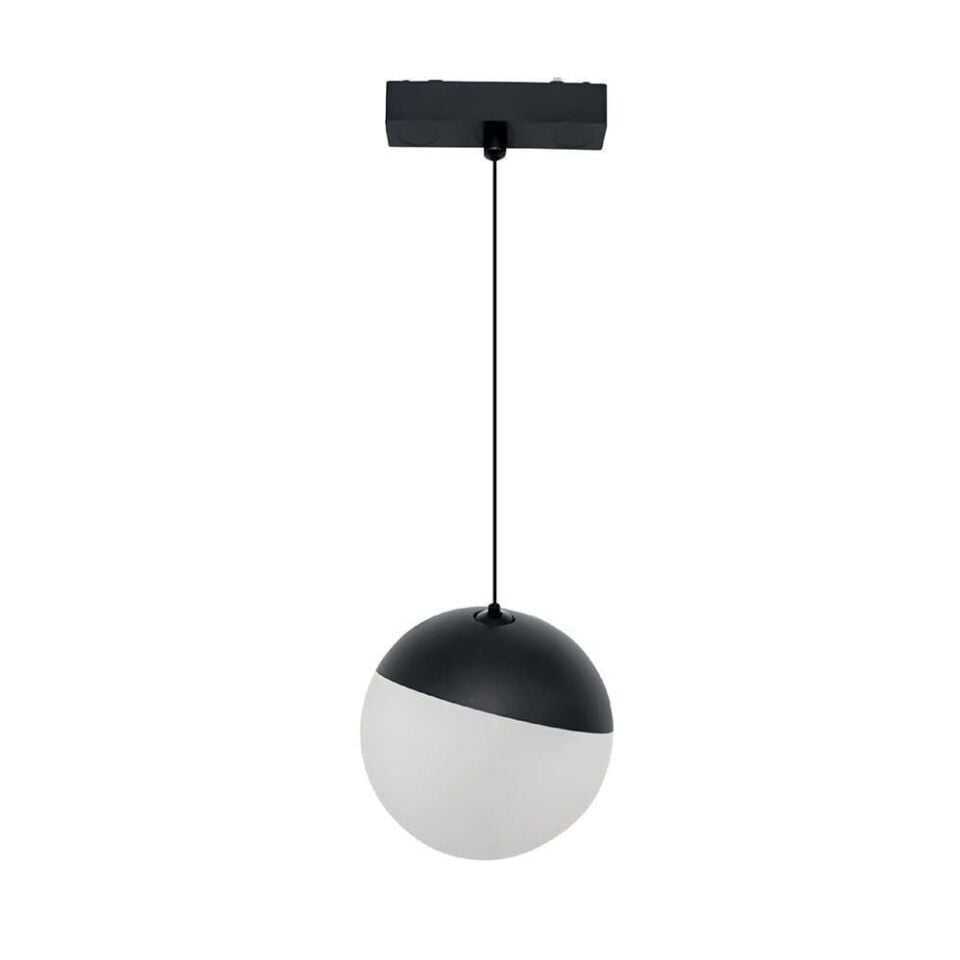 ACK AD45-08101 48V 6W SLIM MAGNET RAY ARMATÜR KÜRE SARKIT 10CM 3000K IP20