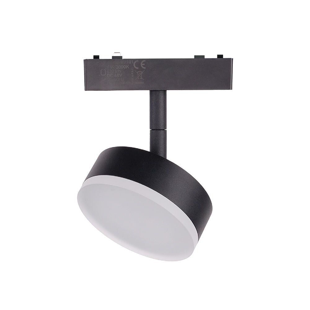 ACK AD45-07101 48V 9W SLIM MAGNET RAY ARMATÜRÜ DİFÜZÖRLÜ YUVARLAK 9,5CM 3000K IP20