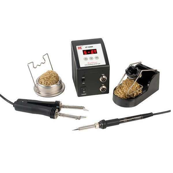 Xytronic LF-1680 Isı Ayarlı Havya + SMD Tweezer