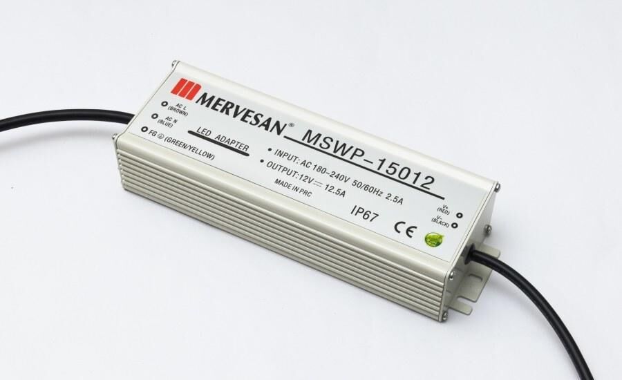 Mervesan 30A 5V 150W Metal Kasalı Dış Mekan Sabit Voltaj AC/DC (SMPS) Adaptörü MSWP-1505