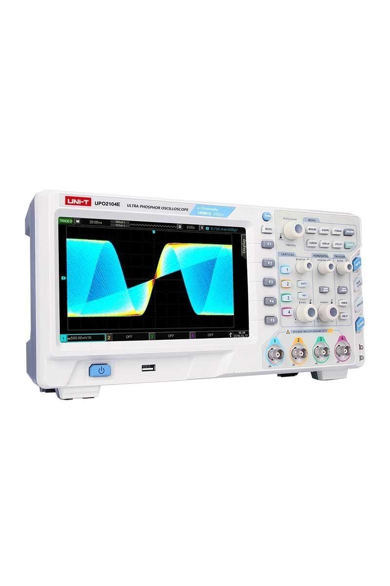 UNI-T UPO2104E Ultra Fosforlu Osiloskop