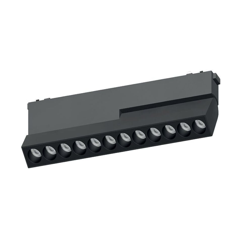 ACK AD45-04211 48V 12W SLIM MAGNET RAY ARMATÜRÜ KATLANIR / LENSLİ 23CM 4000K IP20