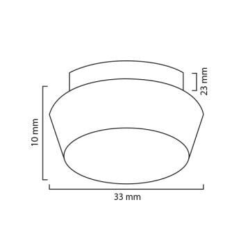 GOYA GY 2427 3 Watt Sıva Altı Yuvarlak Mini LED Spot