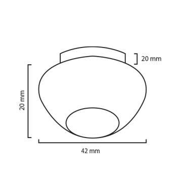 GOYA GY 2429 3 Watt Sıva Altı Yuvarlak Mini LED Spot