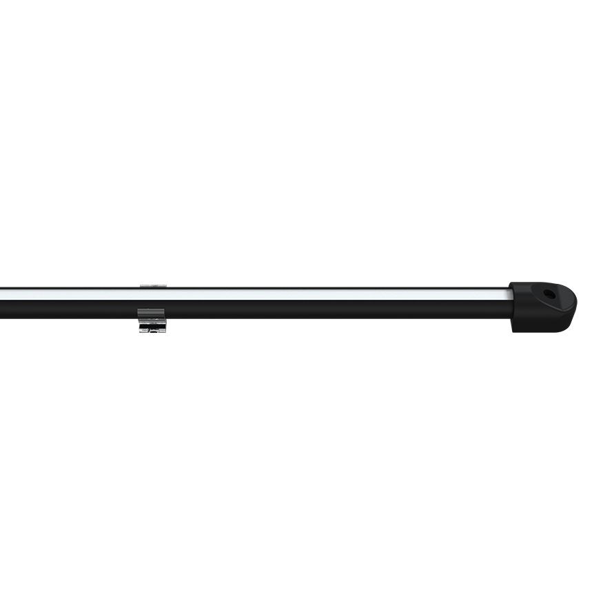 GOYA YRB 2835-144-15/24 100 cm 24 Volt 24 Watt Siyah Yuvarlak Alüminyum Kasalı Rigit LED Bar
