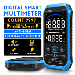 FNIRSI S1 Dijital Multimetre Otomatik Ölçüm 9999 TRMS Sayımı