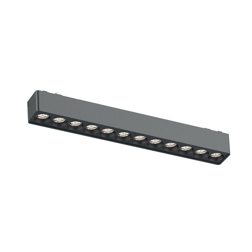 ACK AD45-02211 48V 12W SLIM MAGNET RAY ARMATÜRÜ LENSLİ 23CM 4000K IP20