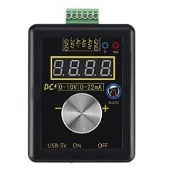 FNIRSI SG-002 4-20mA 0-10V Ayarlanabilir Akım-Gerilimi Simülatörü ve Sinyal Jeneratörü