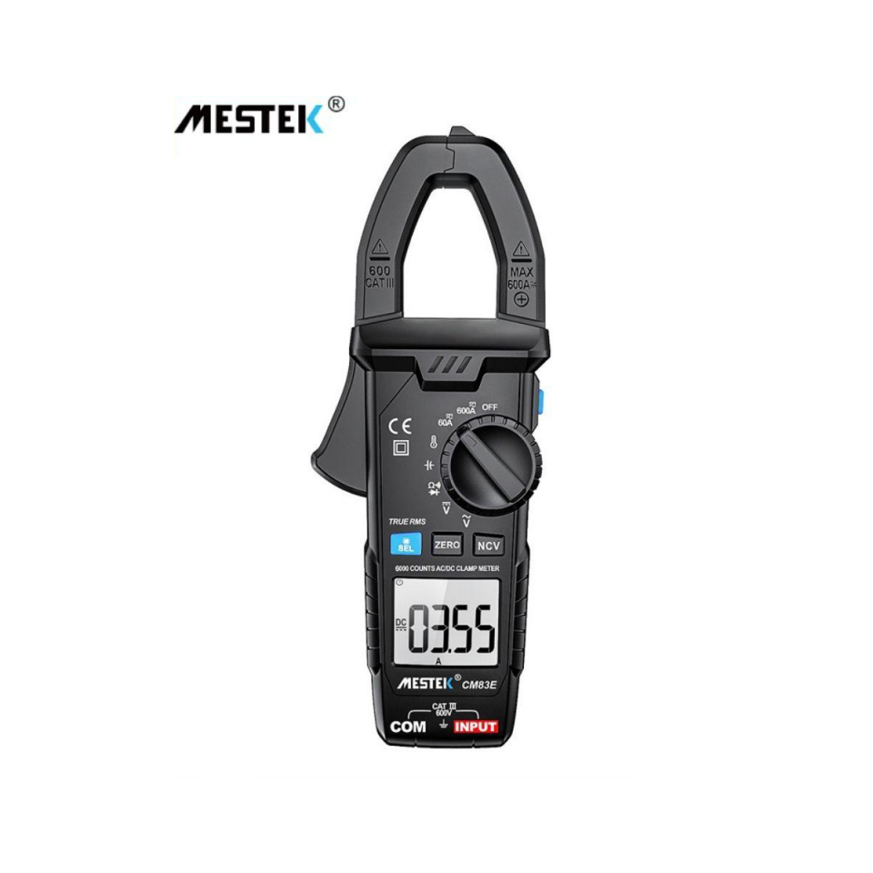 MESTEK CM83E Pensampermetre AC/DC 600A