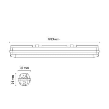 GOYA GY 4314 36 Watt 128 cm Nemliyer LED Etanj