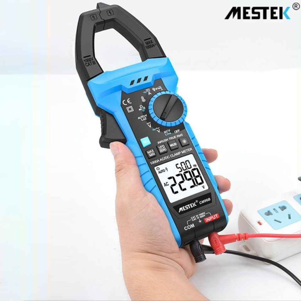 MESTEK CM86B Pensampermetre AC/DC 1000A