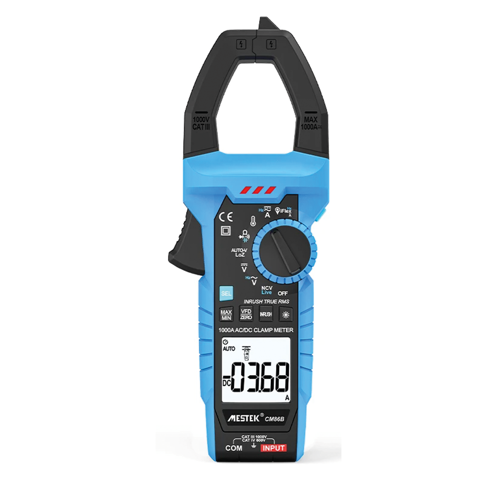 MESTEK CM86B Pensampermetre AC/DC 1000A