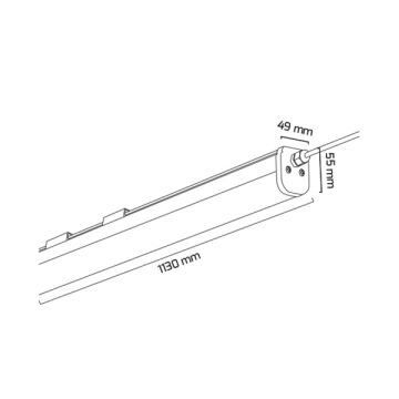 GOYA GY 4316-52 52 Watt 113 cm Nemliyer LED Etanj