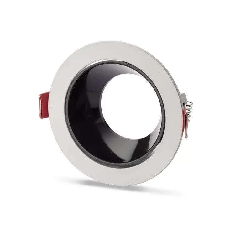 NOAS YL60-2110 Ren Beyaz+siyah Yuvarlak Dekoratif Boş Kasa