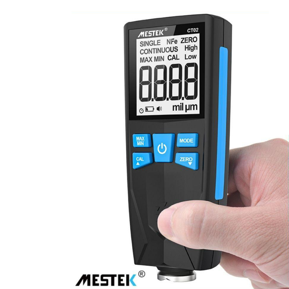 MESTEK CT02 Dijital Kaplama Kalınlığı Ölçer