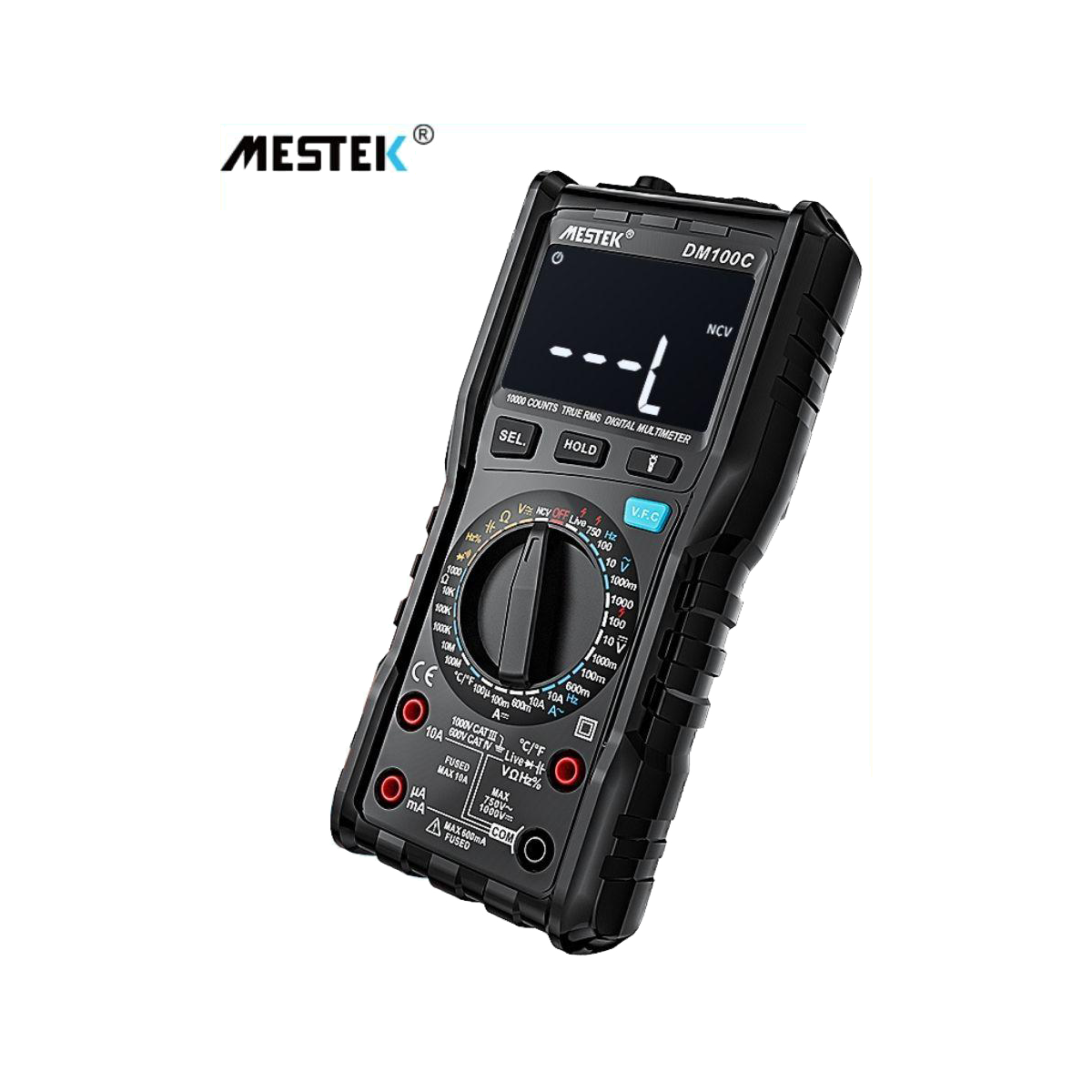 MESTEK DM100C Profesyonel Manuel+Otomatik Aralık Multimetre