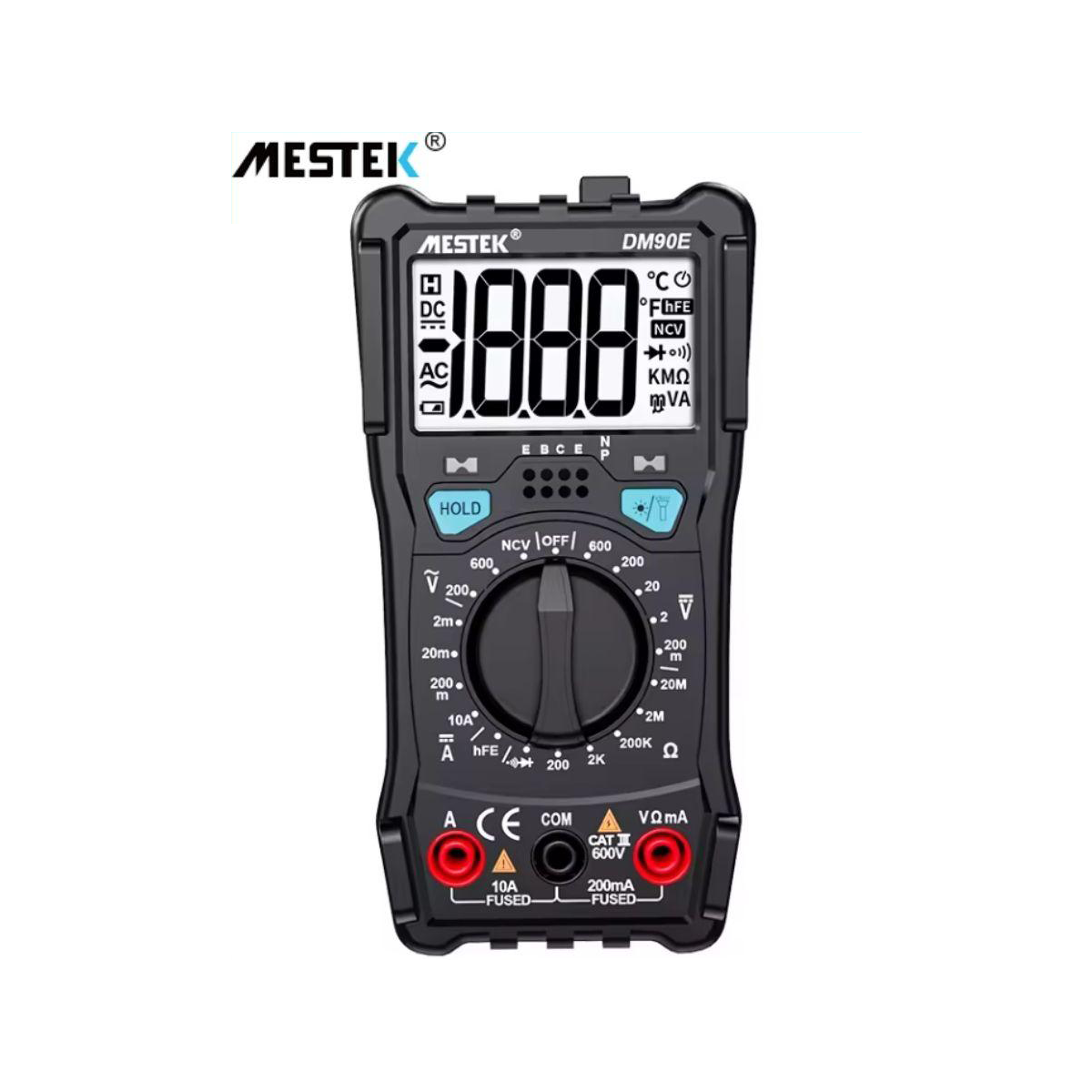 MESTEK DM90E Manuel Menzil Taşınabilir Multimetre